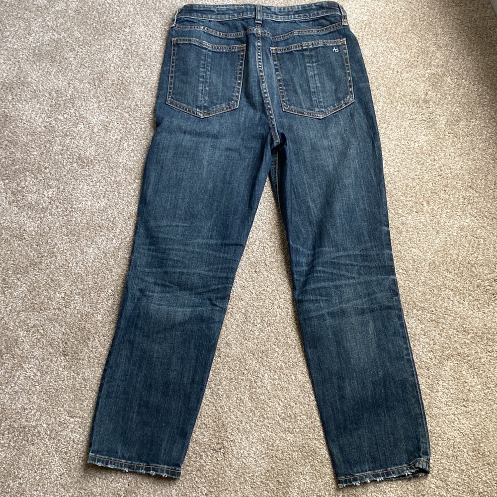 Rag & Bone Nina High Rise Ankle Cigarette Jean *Tailored Waist* Retail $255